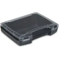 L-BOXX i-Boxx 72, Schwarz, Transparent, Polycarbonat, 337 x 258 x 63 mm, 367 mm, 258 mm, 72 mm