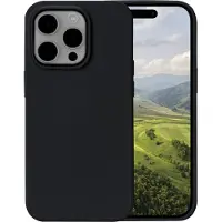 dbramante1928 Apple iPhone 15 Pro Hülle - Silikon - - Backcover/Soft Case - Schwarz