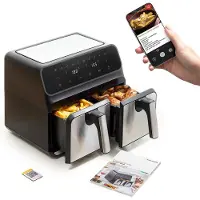 InnovaGoods Fryinn Double 8000 3400w 8l Heißluftfritteuse