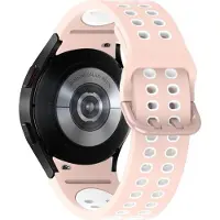 Cover-Discount Galaxy Watch 5 - Sportarmband gelöchert rosa