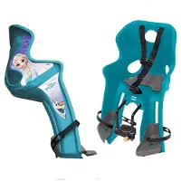 Tataway Disney Frozen Fahrrad-Kindersitz vorne – mit HANDLEFIX-Befestigungssystem – bis 15 kg, ergonomischer und sicherer Sitz