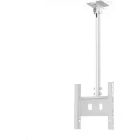 Smart-Media GmbH SMS 02-116-4 Deckenhalterung, für Displays bis 50 kg, VESA bis 800 x 400 mm, weiß