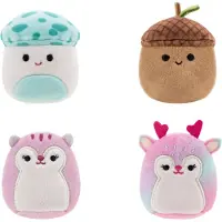 Jazwares Squishmallows Squishville Mini Plush 4 Pack
