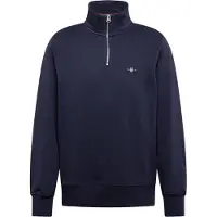 Gant Pullover Shield Half Zip Sweat Herren Evening Blue-XS