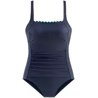 LASCANA Badeanzug "Camilla" mit Miedereinsatz, eingearbeitete Softcups, Unterbrustgummi vorne