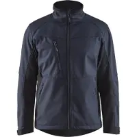 Blakläder Softshell Jacke Mittelgrau/Schwarz 4950 2516, Farbe:weiß/dunkelgrau, Größe:M