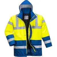 Portwest S466 Zweifarbige Warnschutzjacke – Gelb und Schwarz S