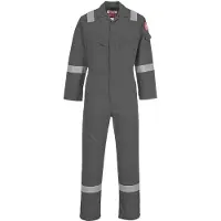 Portwest Flammhemmende und antistatische Overall 350g Farbe: Marine Tall Größe L -