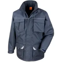 Result WORK-GUARD R301X | Sabre Long Coat Jacke - Farbe: Navy - Größe: XXL