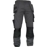 Dassy Magnetic Multitaschen-Bundhose mit Kniepolstertaschen - anthrazitgrau/schwarz - 58