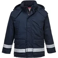 Portwest Winterjacke Flammhemmend FR59" BizflameTM Work - Marine XXL"