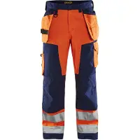 Blakläder unisex Warnschutzhose 1568 gelb, schwarz Grösse 60