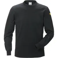 Fristads ESD T-Shirt Langarm 7082 XTM 120958 - schwarz - 3XL