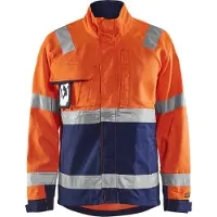Blakläder High Vis Jacke High Vis Orange/Mittelgrau 4064 1811 - gelb/schwarz - 2XL