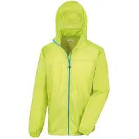 Result Unisex Regenjacke Regen-Jacke R189X raspberry/lime M