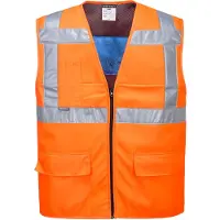 Portwest Warn-Kühlweste Orange, Gr. L/XL