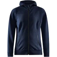Craft Jacke Core Soul Full Zip Hood W Grey Melange Damen-M