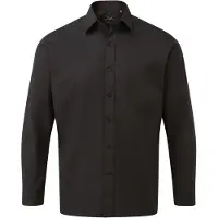 Premier Workwear Herren Popeline Hemd langarm PR200 turquoise 44,5 (17H)