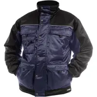 Dassy Tignes Zweifarbige Beaver Winterjacke - zementgrau/schwarz - S