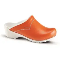 Sanita Medizinische Clogs Flex 314 Royal Pumpkin Unisex-Schuhgröße 36