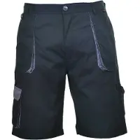 Portwest Kurze Arbeitshose mit 7 Taschen TX14 Dunkelblau M
