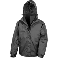 Result R400M | Herren 3 in 1 Softshell Journey Jacke - Farbe: Red/Black - Größe: XL