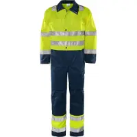 Fristads High Vis Overall Kl. 3 8601 TH 100004 - warnschutz-gelb/marine - 3XL