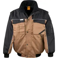 Result Zip Sleeve Heavy Duty Jacket