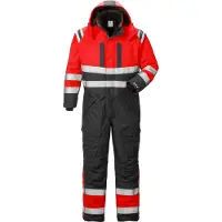 Fristads High Vis Airtech Winteroverall Kl. 3 8015 GTT 119627 - warnschutz-gelb/marine - L