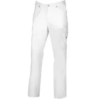 Bp Stretch-Jeans "1658-686" Med & Care weiß - 56 - lang - Weiß