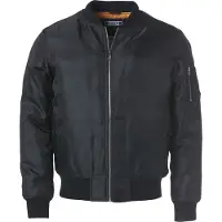 Clique 200D Oxford Bomberjacke mit AC-Beschichtung, SBS Reißverschlüssen und praktischen Taschen