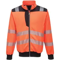 Portwest Warnschutz Sweatjacke PW370 gelb/schwarz