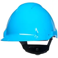 3M PELTOR G3000-BB Schutzhelm mit Drehknopf Blau 20 Stück