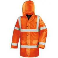 Result High Vis Motorway Coat