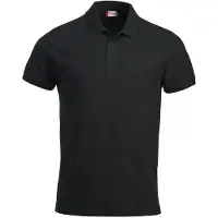 Clique Polohemd Classic Lincoln Kurzarm moderner Schnitt mit 3 Knöpfen und Rippenbündchen