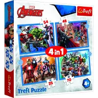 Trefl 34386, 54 Stück(e), Comics, 4 Jahr(e)