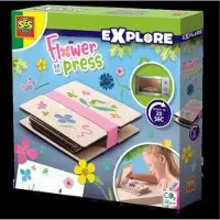 SES Creative Blumenpresse 20 Sek., Bastelset für Kinder, 5 Jahr(e), Karton, 3 Stück(e)