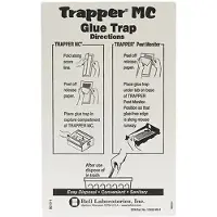 Ungeziefershop Trapper MC Mäuse Klebefallen (10 Stück) Gegen Mäuse