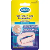 Scholl Zehenschutzpolster Gel Finger- und Zehenschutz zuschneidbar