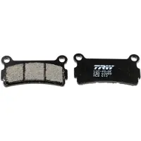 TRW Bremsbeläge organisch MCB613 75,0x40,3x6,7mm Unisexneutral005 - Motorradteile - Bremsen