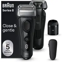 Braun Series 8 8560cc Wet & Dry, Folienschaber, Schwarz, Akku, Lithium-Ion (Li-Ion), 60 min