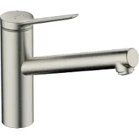 Hansgrohe Zesis M33 Einhebel-Küchenmischer 150, 1jet, Edelstahl Finish