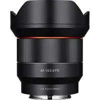 Samyang AF 14 mm F2.8 FE (geeignet für Sony E-Mount) Schwarz