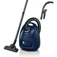 Bosch Bodenstaubsauger "BGD38BU2 Freistehfunktion, Blau, Hygienefilter", blau, B:29,5cm H:26,5cm T:41cm, Bodenstaubsauger, aus 30 % recyceltem Kunststoff, Bodenstaubsauger