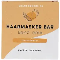 Shampoo Bars ShampooBars Haarmasker Bar Mango & Papaja 45gr