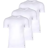Ralph Lauren für Herren. 714830304003 Packung mit 3 weißen T-Shirts mit Rundhalsausschnitt (XXL), Heimtextilien, Baumwolle, Kurzarm