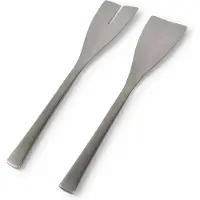 Salt&Pepper 2tlg. Salatbesteck-Set "Equip" in Silber - (L)28,5 cm - onesize