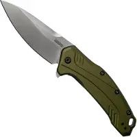 Kershaw Link Olive Aluminum Taschenmesser