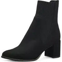 Marco Tozzi Stiefeletten - Schwarz Textil : 42 : Normal Größe: 42 Weite: Normal
