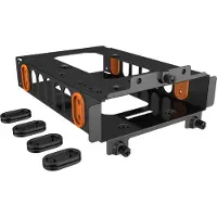 be quiet! BGA05 HDD-Käfig, Universal, für 1 HDD oder 2 SSD, Schwarz